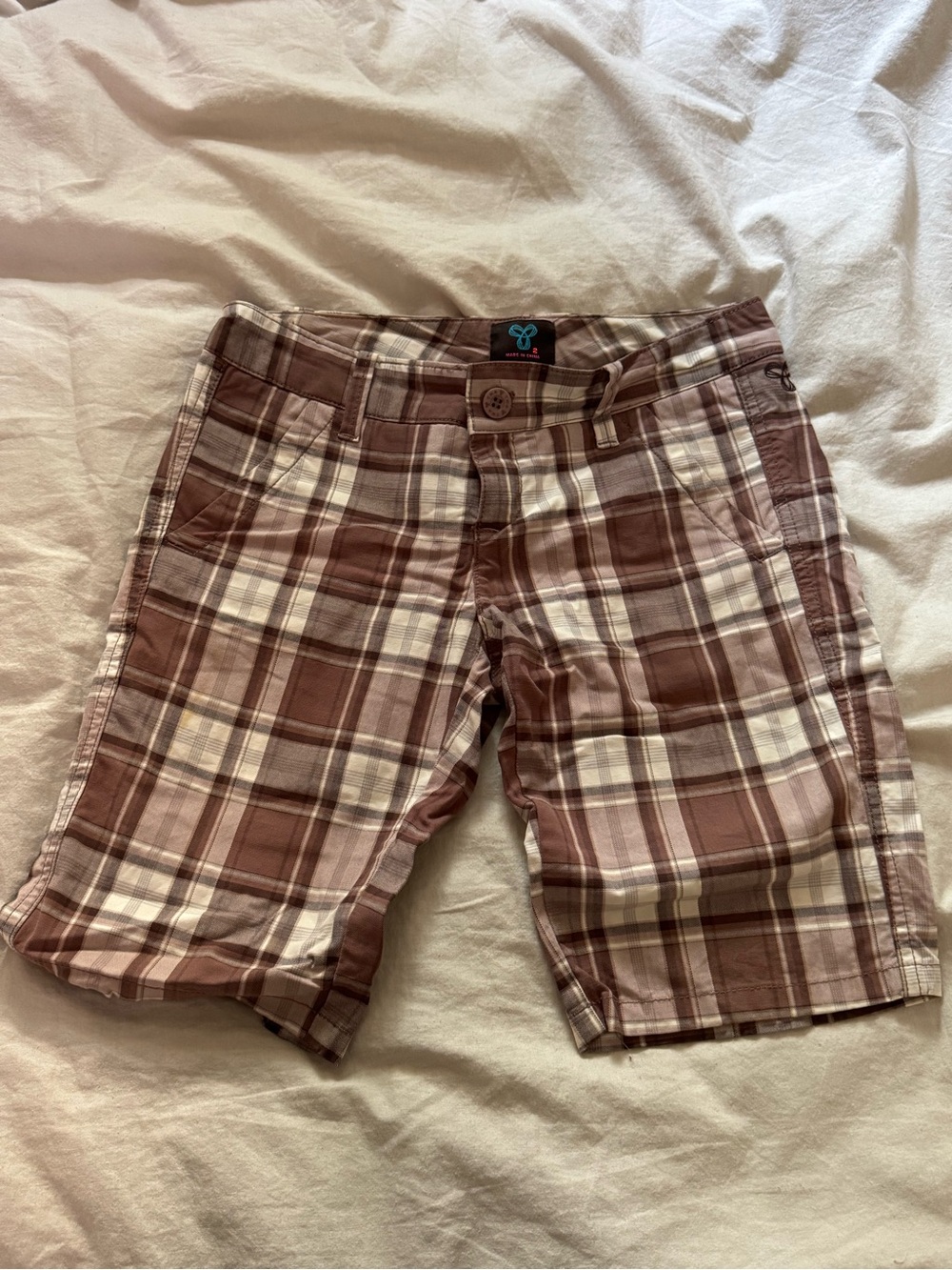 Vintage TNA Plaid Capris
